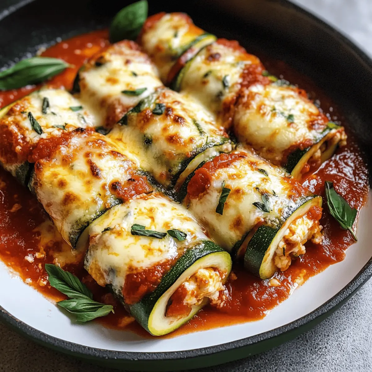 Drei-Käse-Zucchini-Rollatini ganz einfach selbst machen