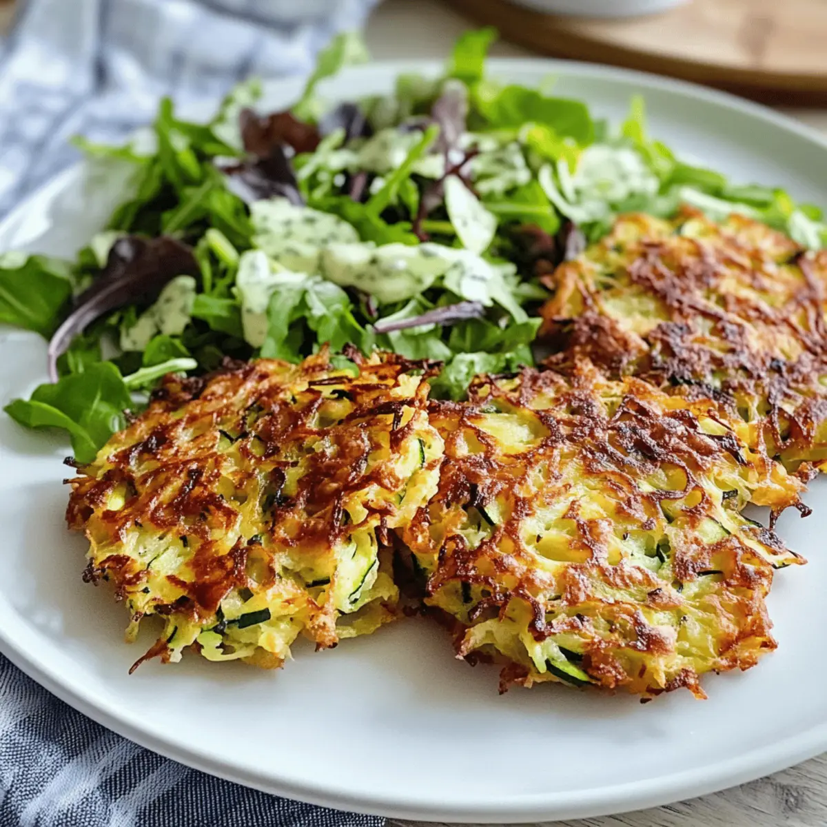 Zucchini-Rösti: Knusprig und einfach zubereitet