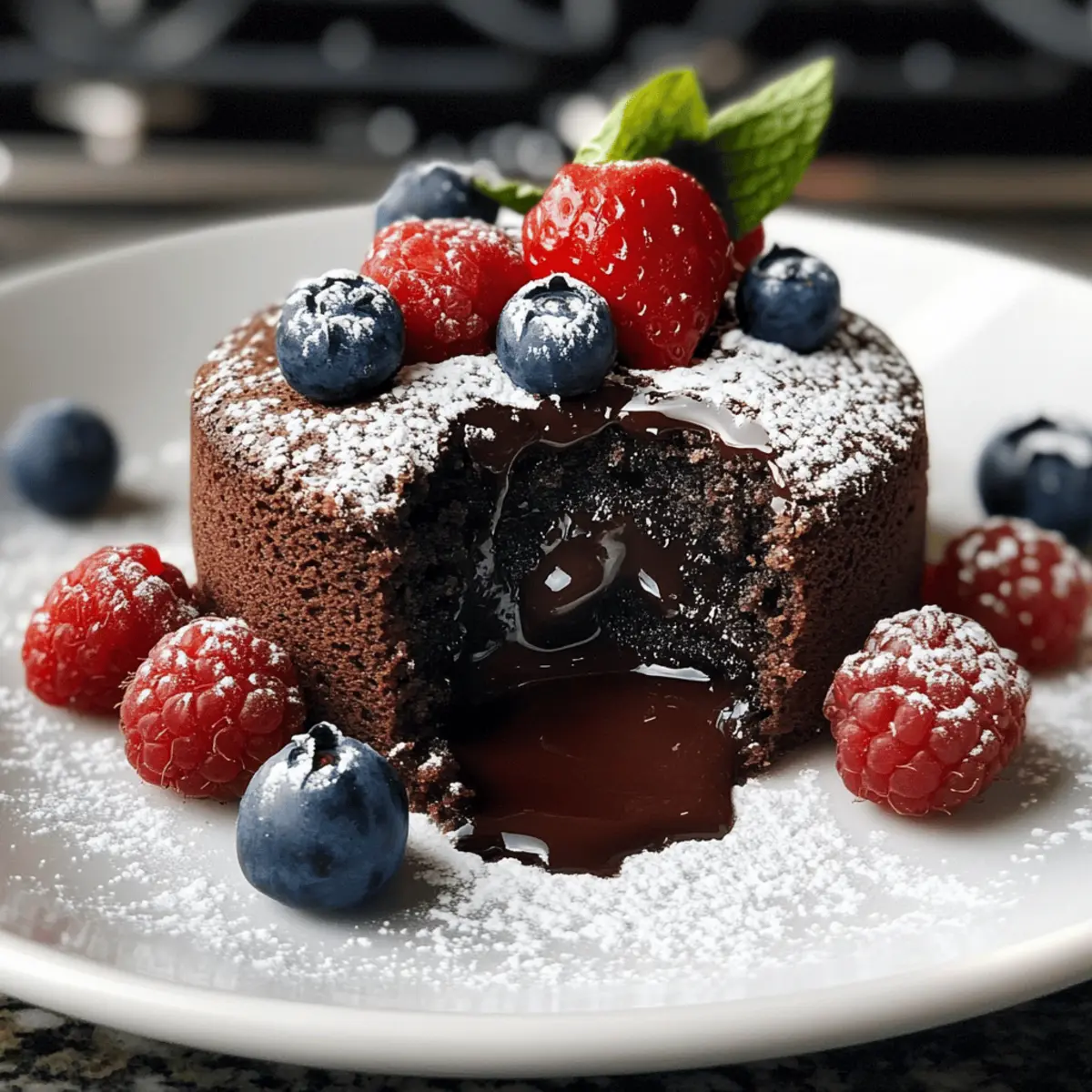 Schokoladen-Lava-Kuchen für den perfekten Genuss