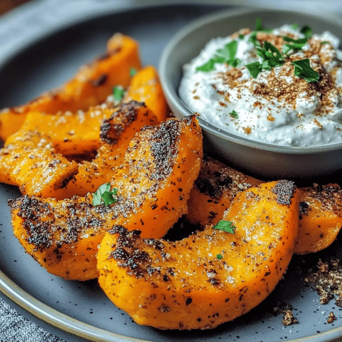 Kürbis in der Heißluftfritteuse leicht gemacht