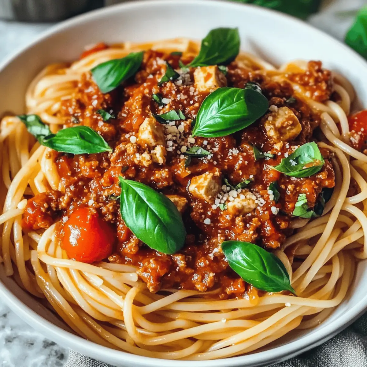 Vegan Spaghetti Bolognese für jeden Tag