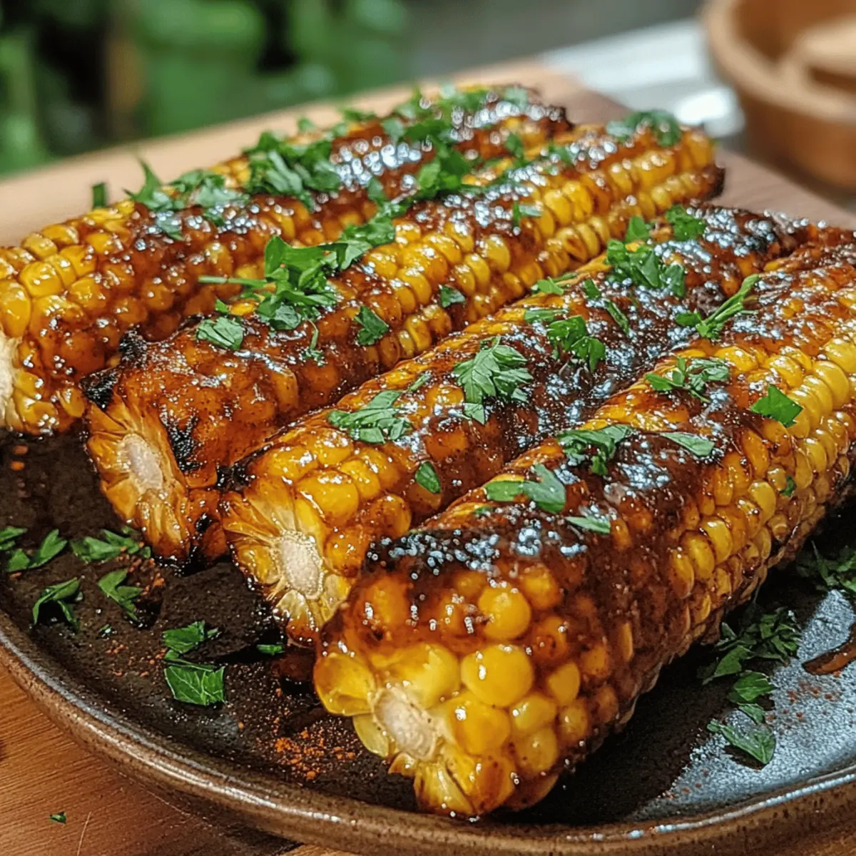 Honigbutter gebackene Maisrippen für den perfekten Snack