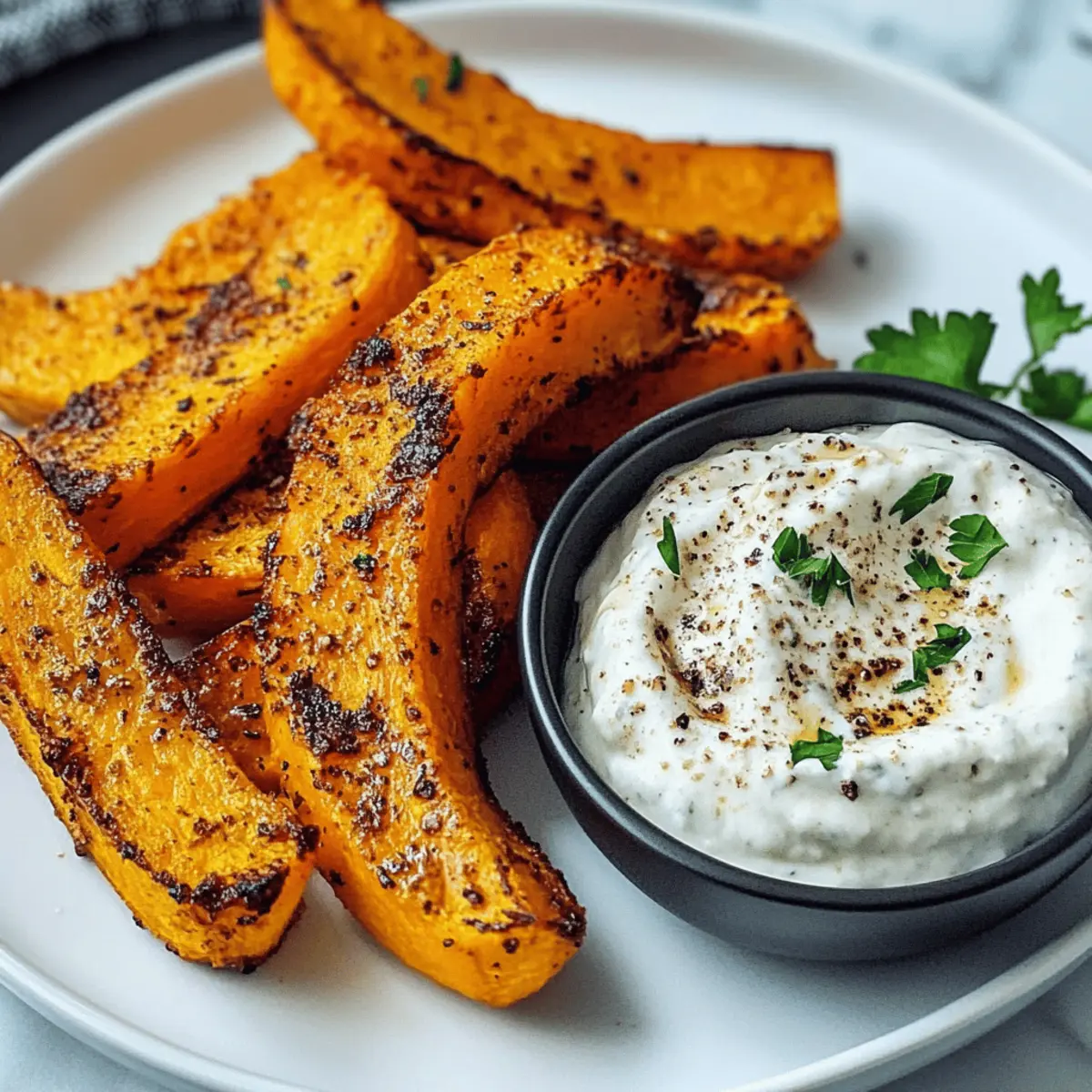 Kürbis in der Heißluftfritteuse: Ein knuspriger Genuss