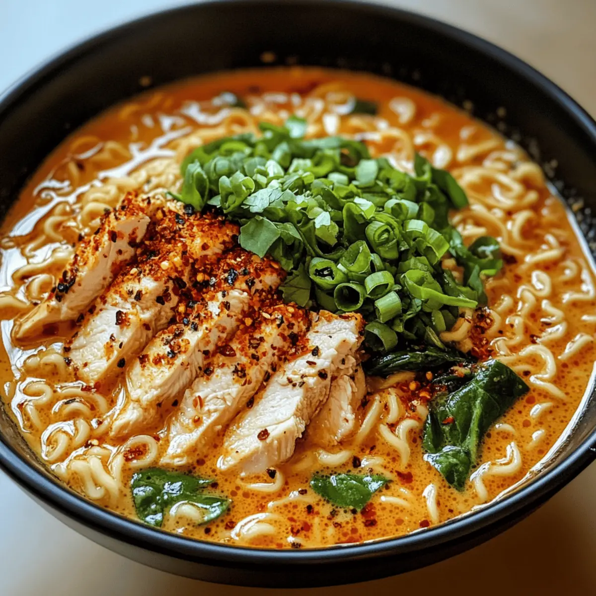 Heirate mich Hühnchen Ramen: Rasch und Lecker