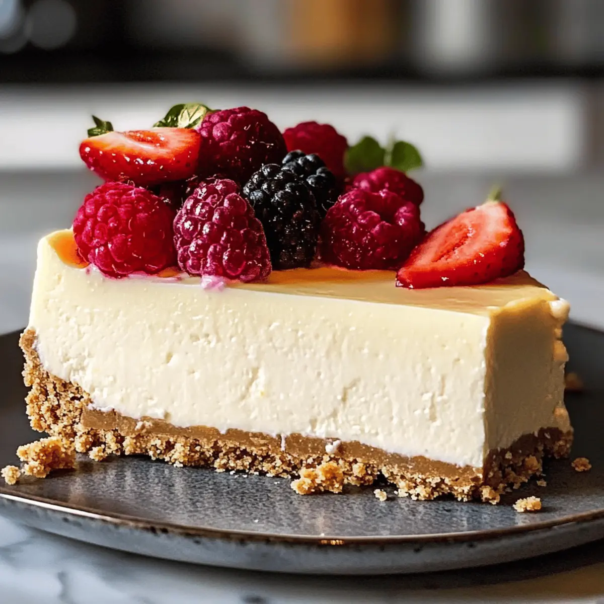 Käsekuchen ohne Backen ganz einfach selbst machen