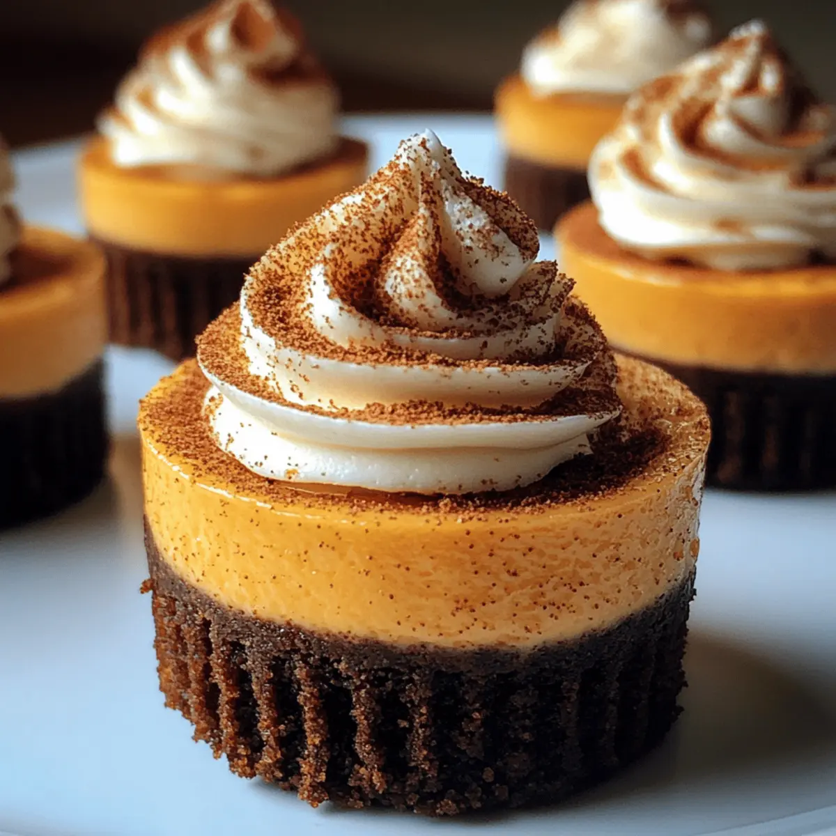 Kürbis Käsekuchen Mini: Perfekte Herbstleckerei