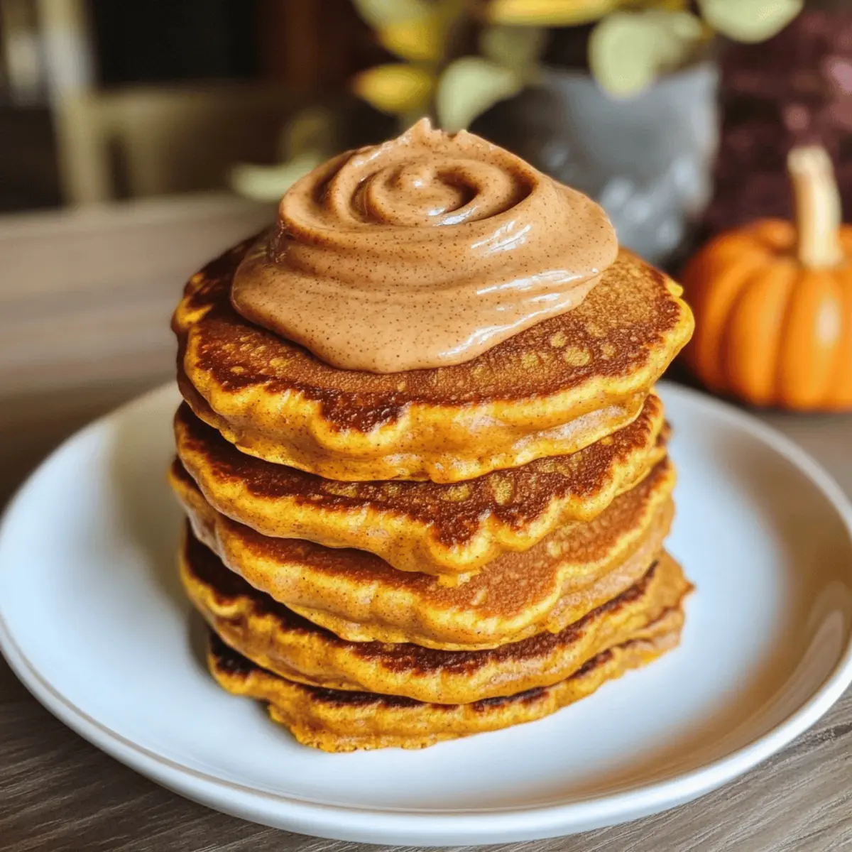Gilmore Girls Kürbispfannkuchen mit Zimtbutter