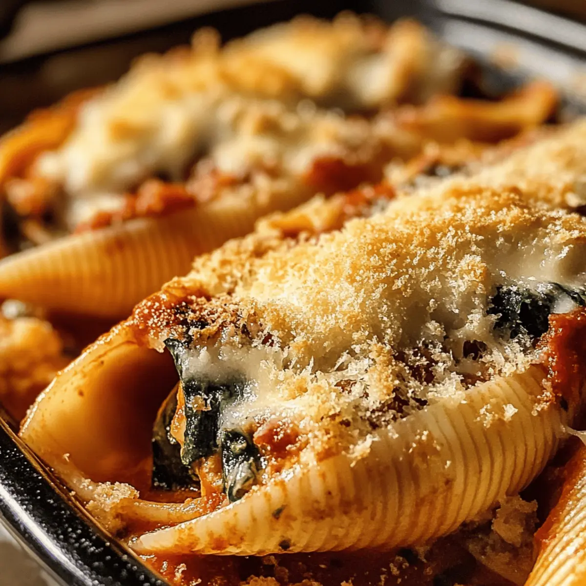 Gefüllte Muscheln mit Käse: Einfach und lecker