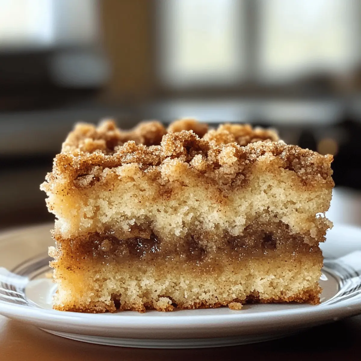 Klassischer Zimt-Streusel-Kaffeekuchen für deine Kaffeepause