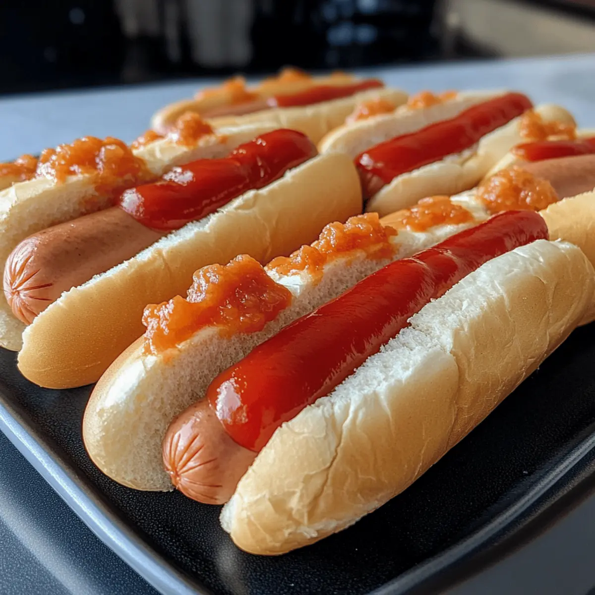 Würstchenfinger für ein gruseliges Halloweenfest