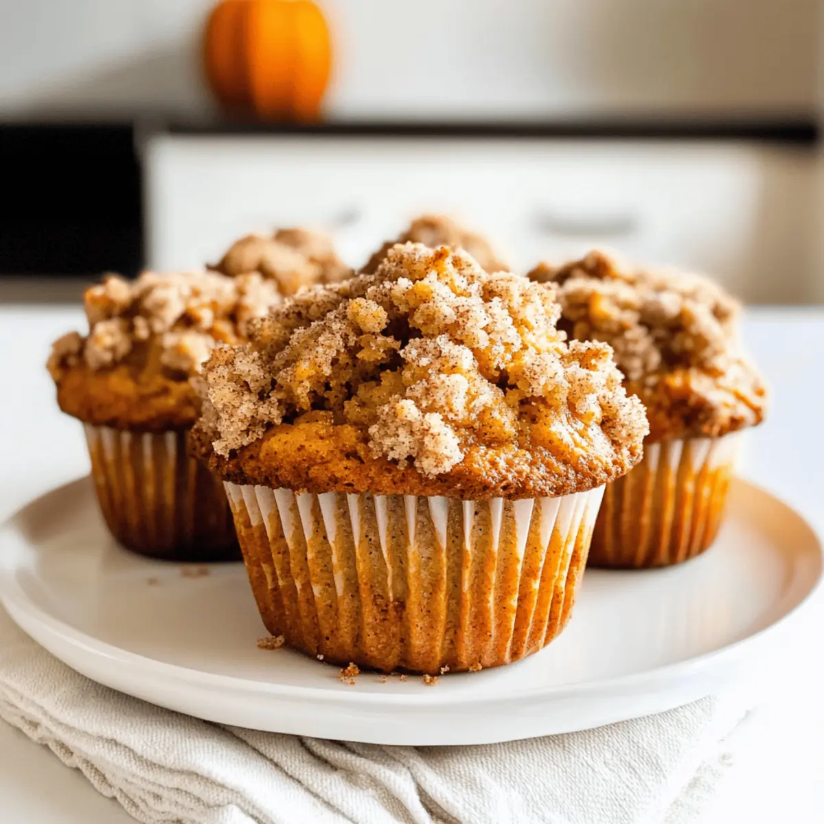Kürbis-Streusel-Muffins für den perfekten Herbstgenuss