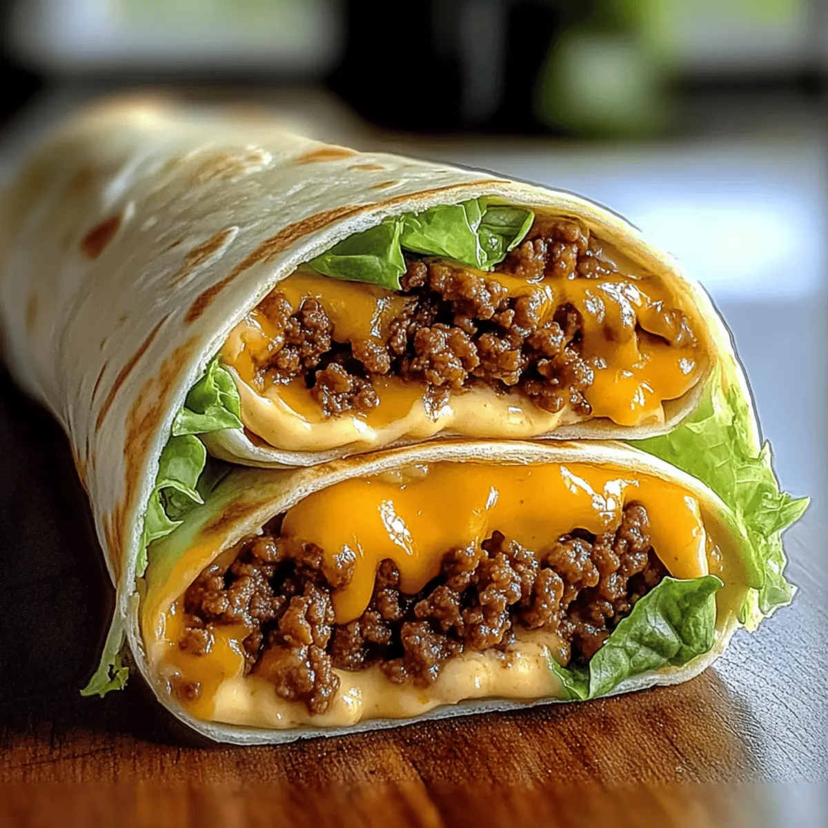 Big Mac Wrap mit Hackfleisch und Käse: Lecker und Schnell