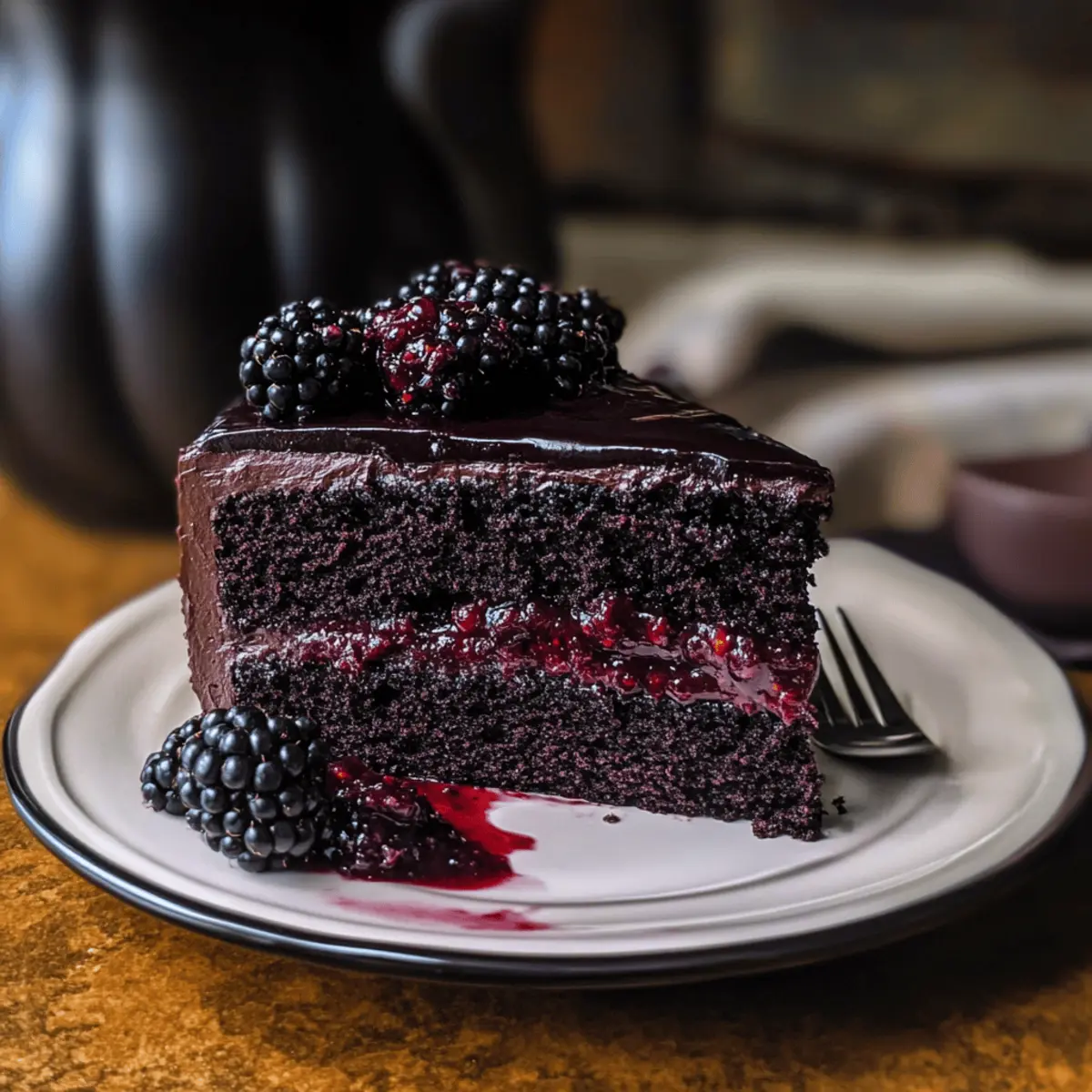 Spooky Schwarzer Samt Halloween Kuchen Rezept