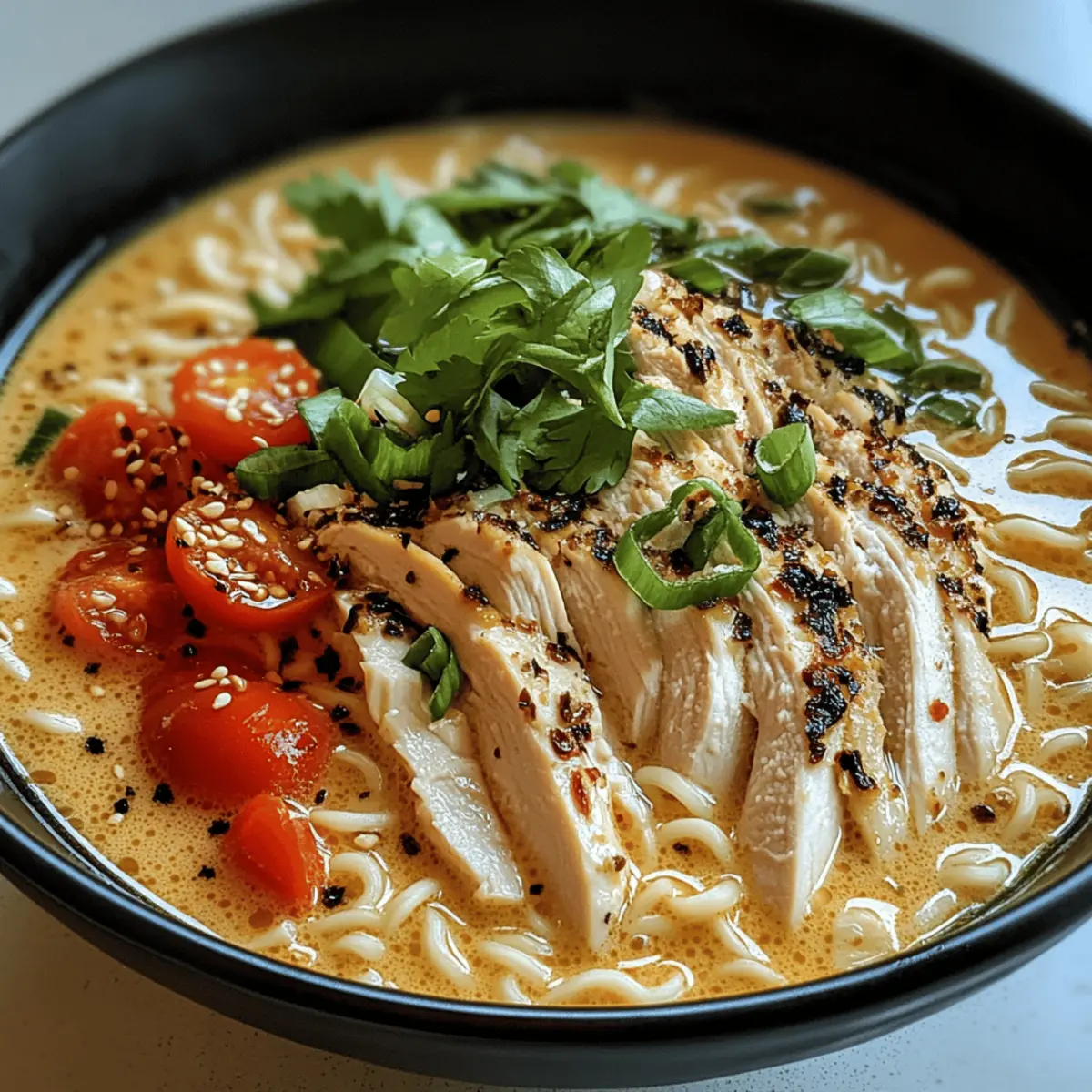 Heirate mich Hühnchen Ramen – Cremiger Genuss für Zuhause