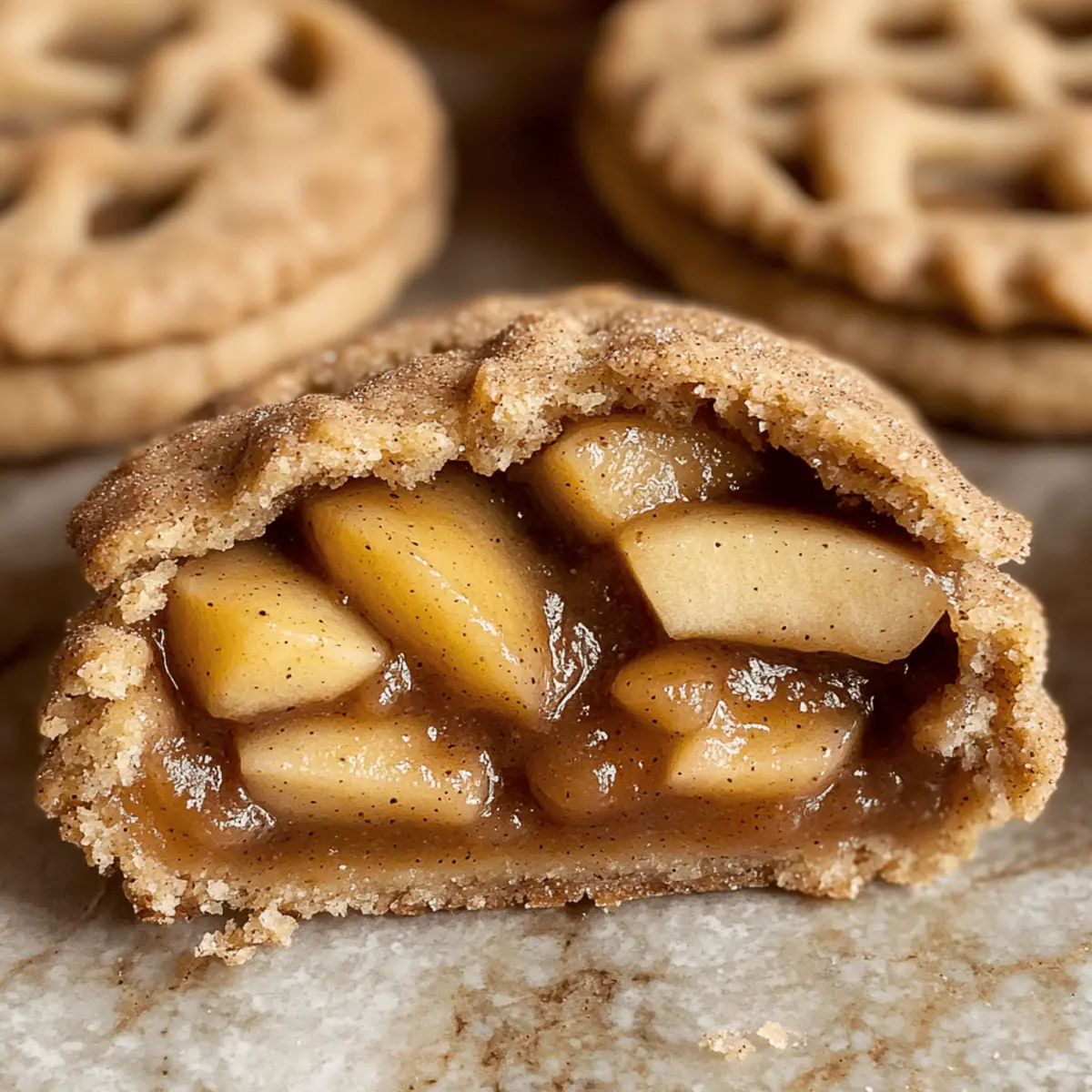 Vegane Apfelkuchenplätzchen für den perfekten Genuss