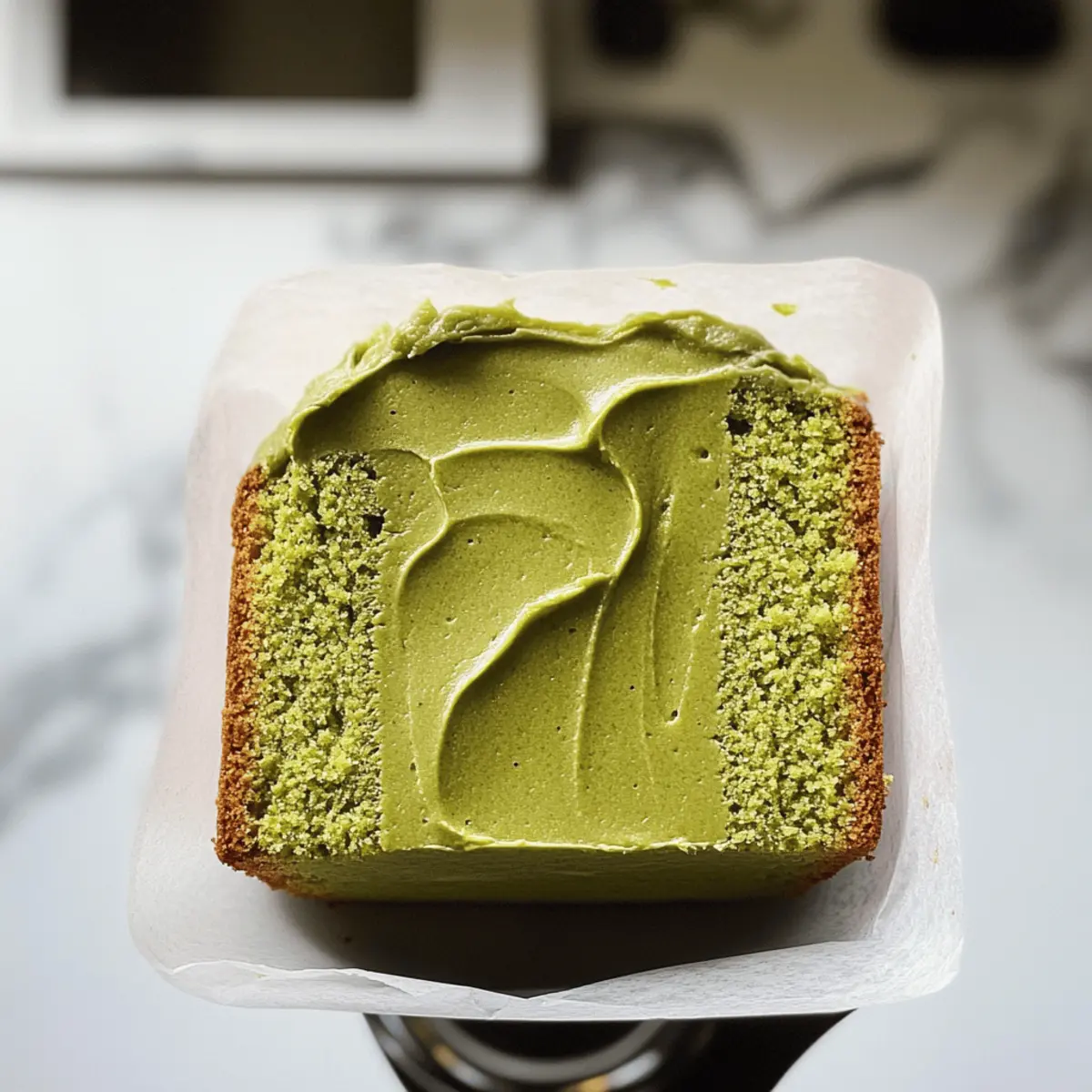 Saftiger Matcha-Rührkuchen für dein Zuhause