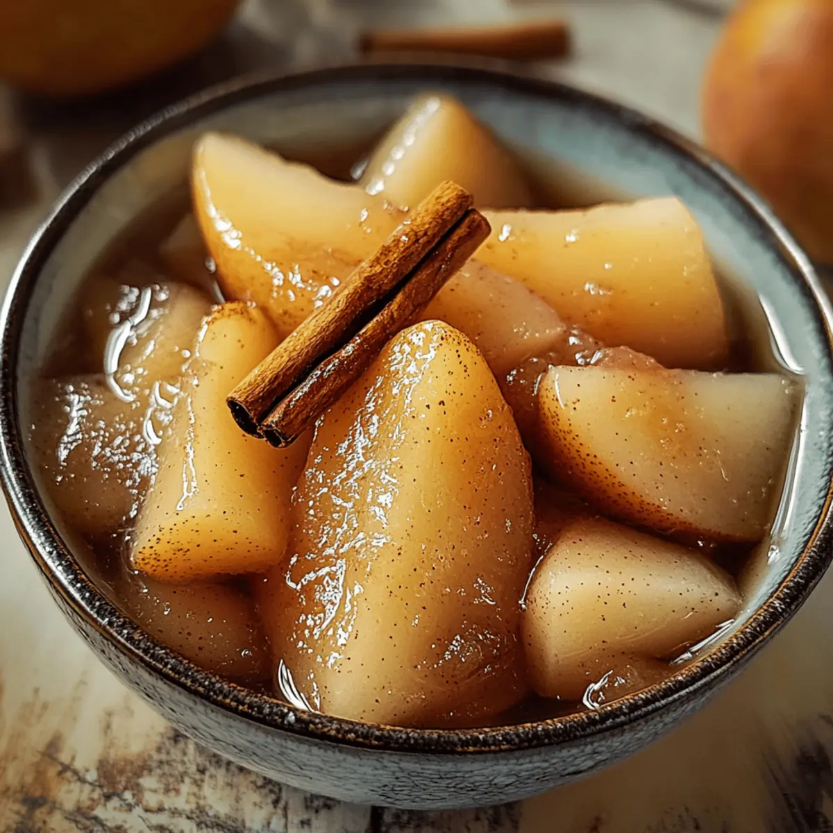 Birnenkompott mit Zimt: Schnelles Rezept für Genießer