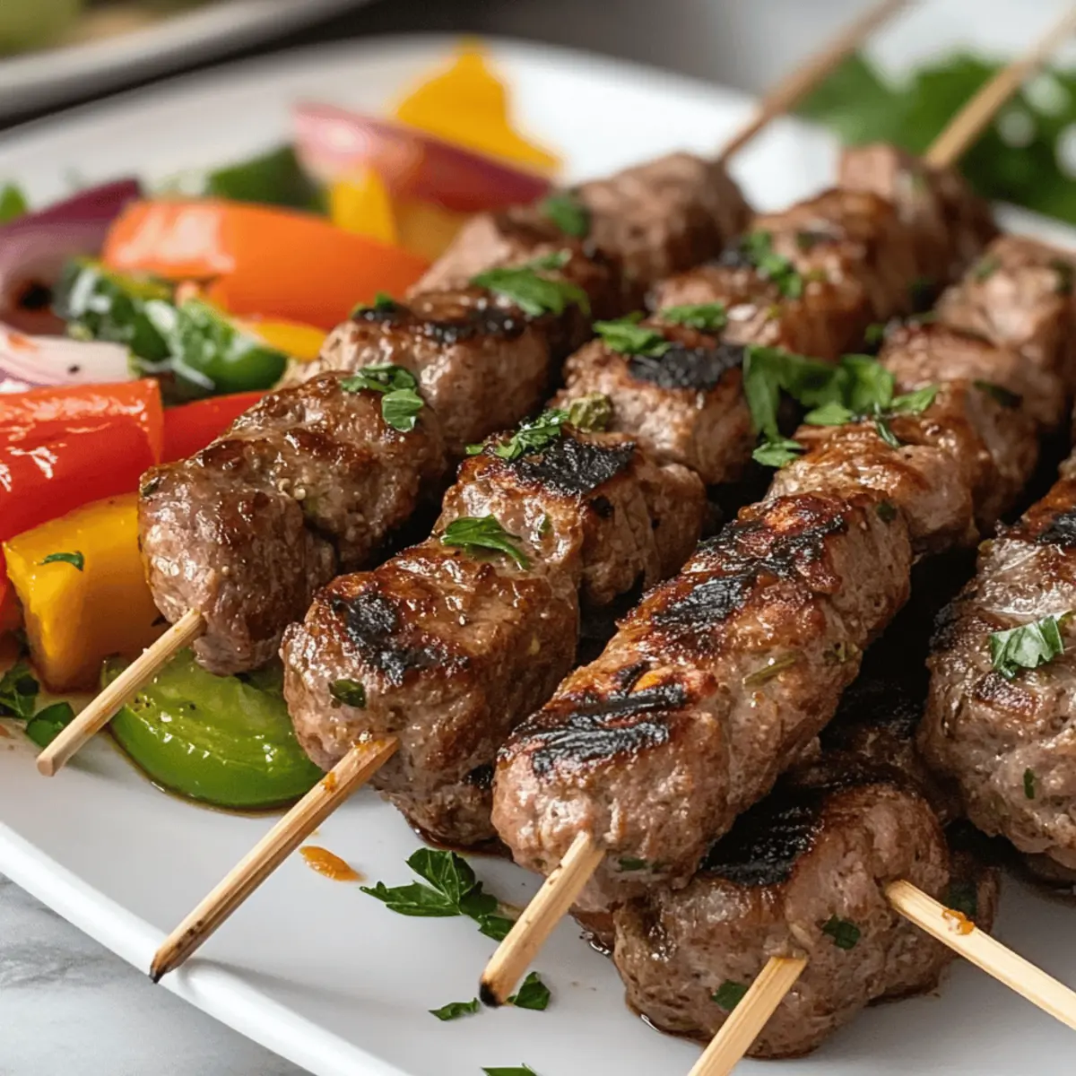 Türkische Hackfleisch-Spieße für dein Grillvergnügen