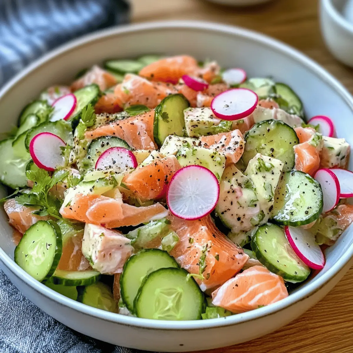 Frischer Sushi-Salat mit Stremellachs für Genuss ohne Ende