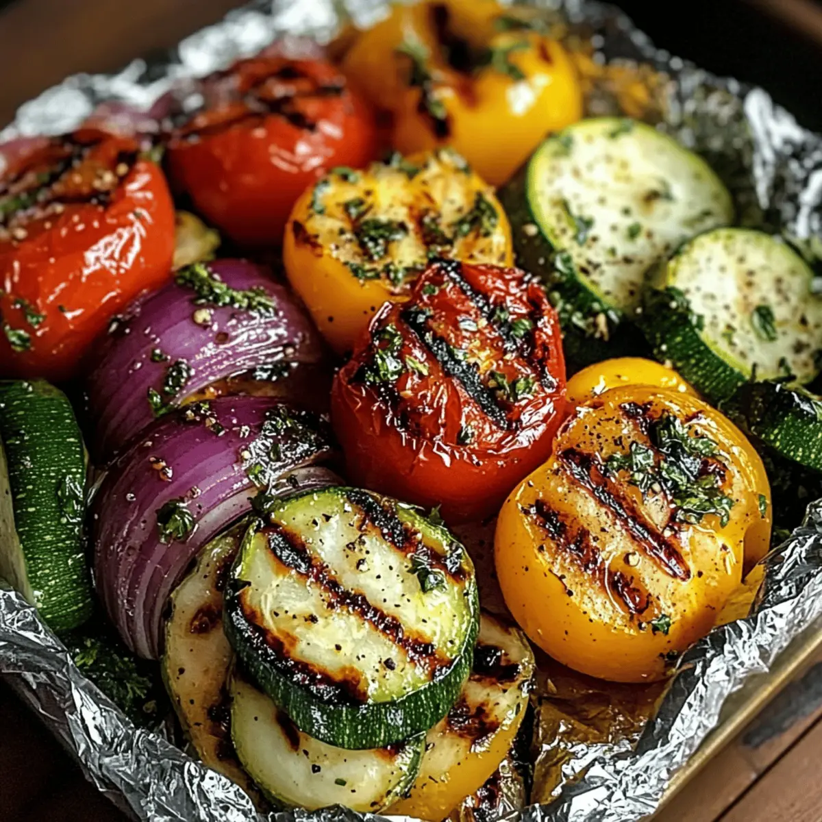 Grillgemüse-Päckchen: Einfach, gesund und lecker