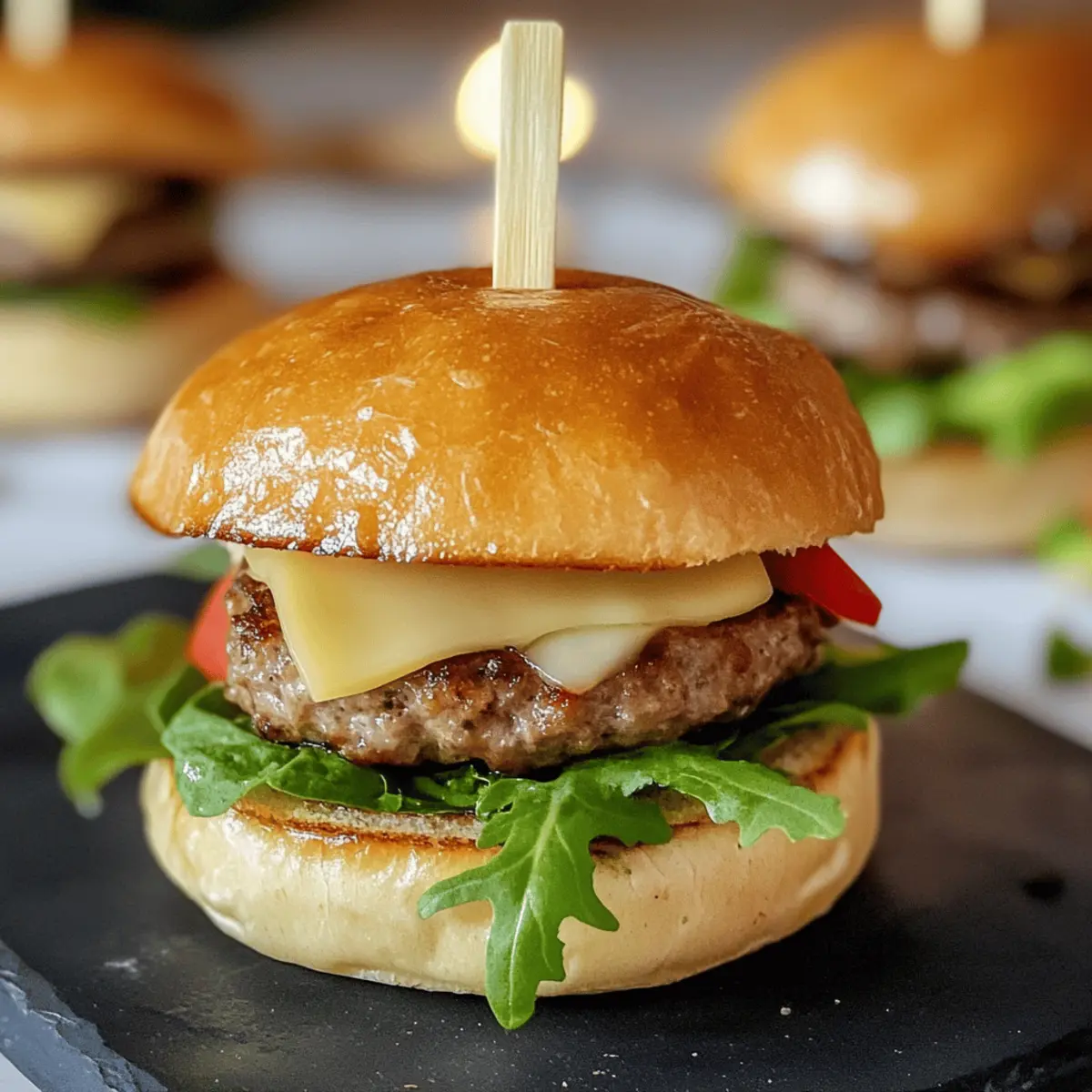 Mini-Burger für die perfekte Feierlichkeit