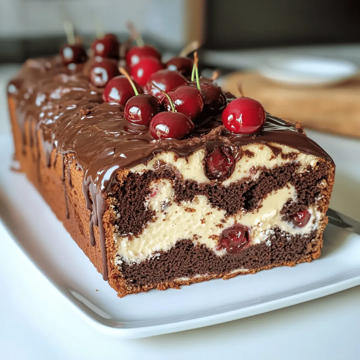 Donauwelle Kastenform Rezept ganz einfach machen