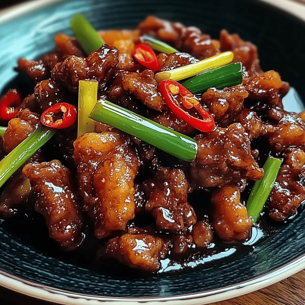 Knuspriges Chili-Rindfleisch für den ultimativen Genuss