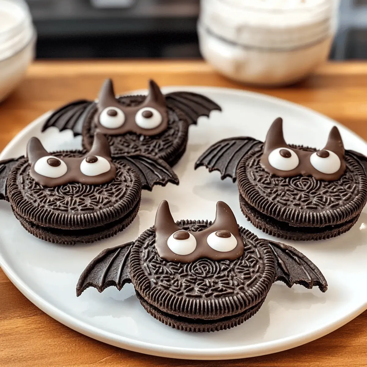 Bat Oreos: Süße Halloween Snacks zum Nachmachen