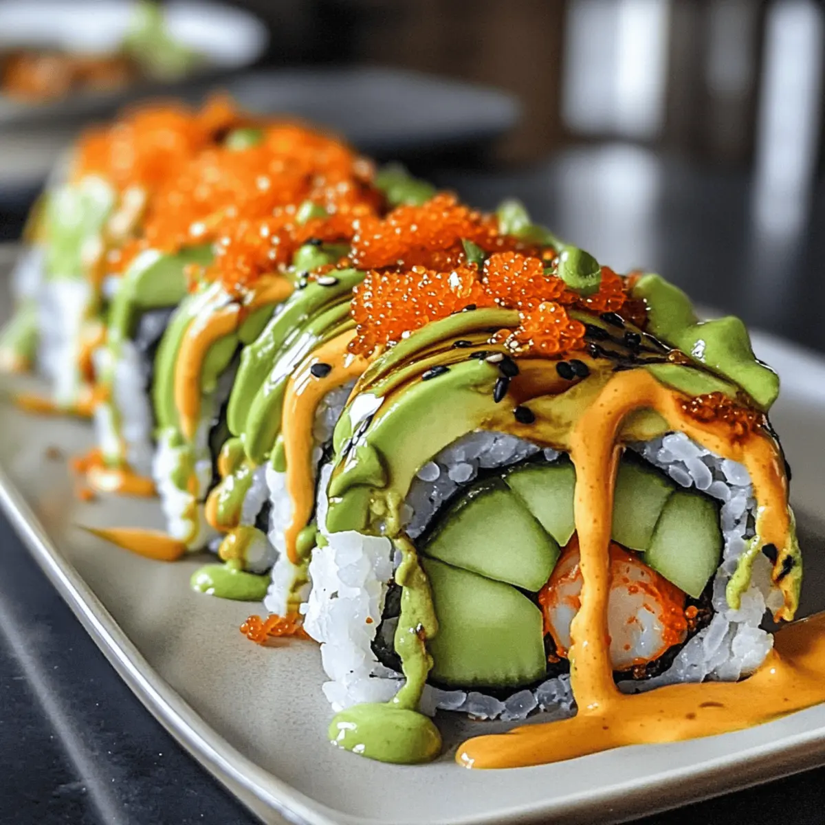 Tauchen Sie ein in hausgemachte Drachenrollen