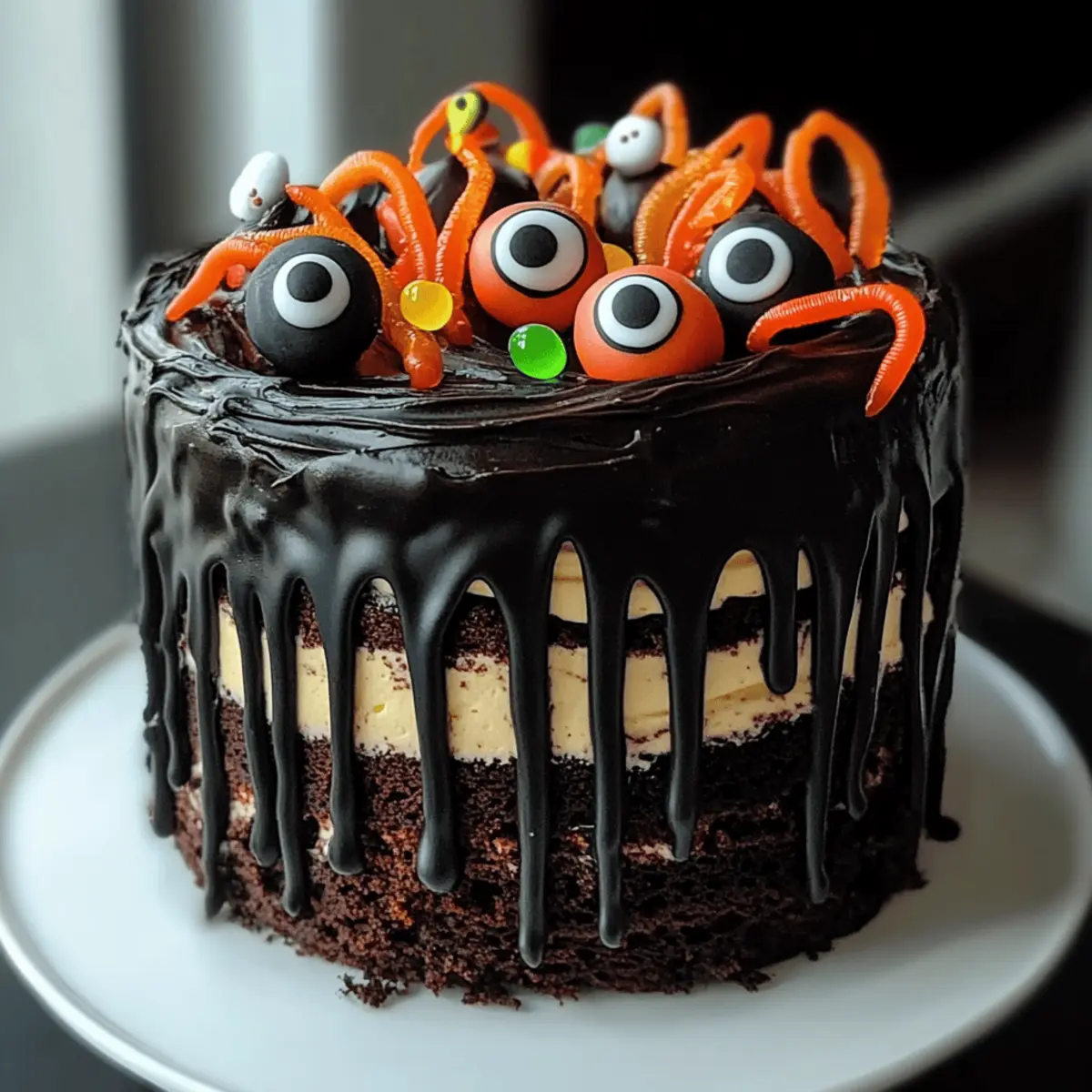 Kuchen mit Geistermotiv für dein Halloweenfest
