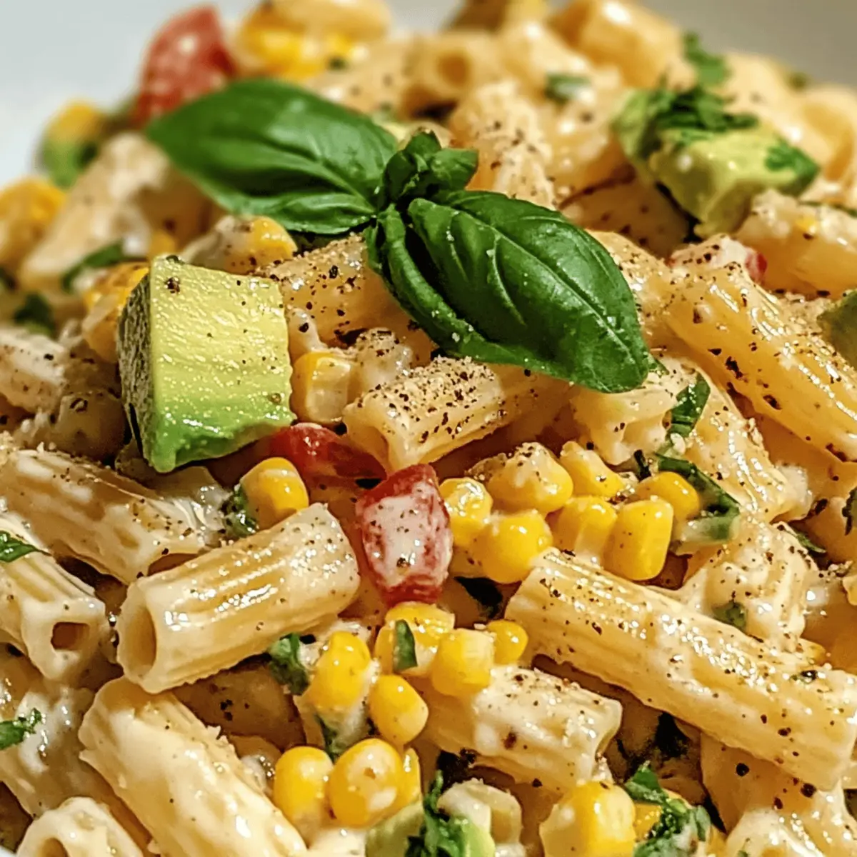 Gesunder Street-Corn-Nudelsalat für den Sommer genießen