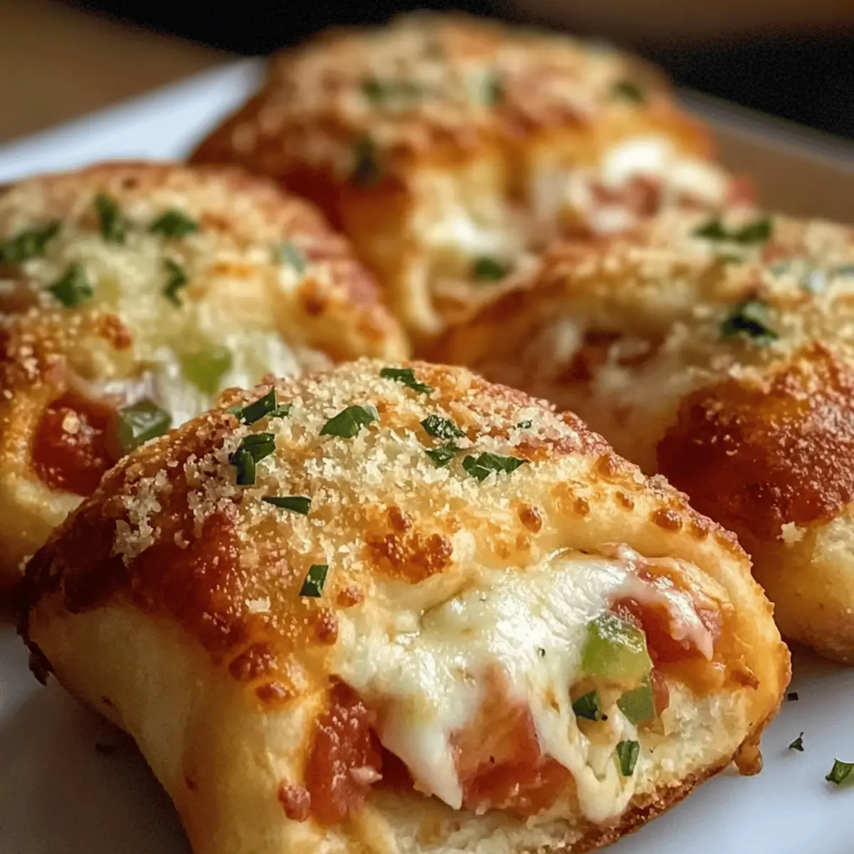 Köstliche Pizzabrötchen im Airfryer für jeden Snackliebhaber