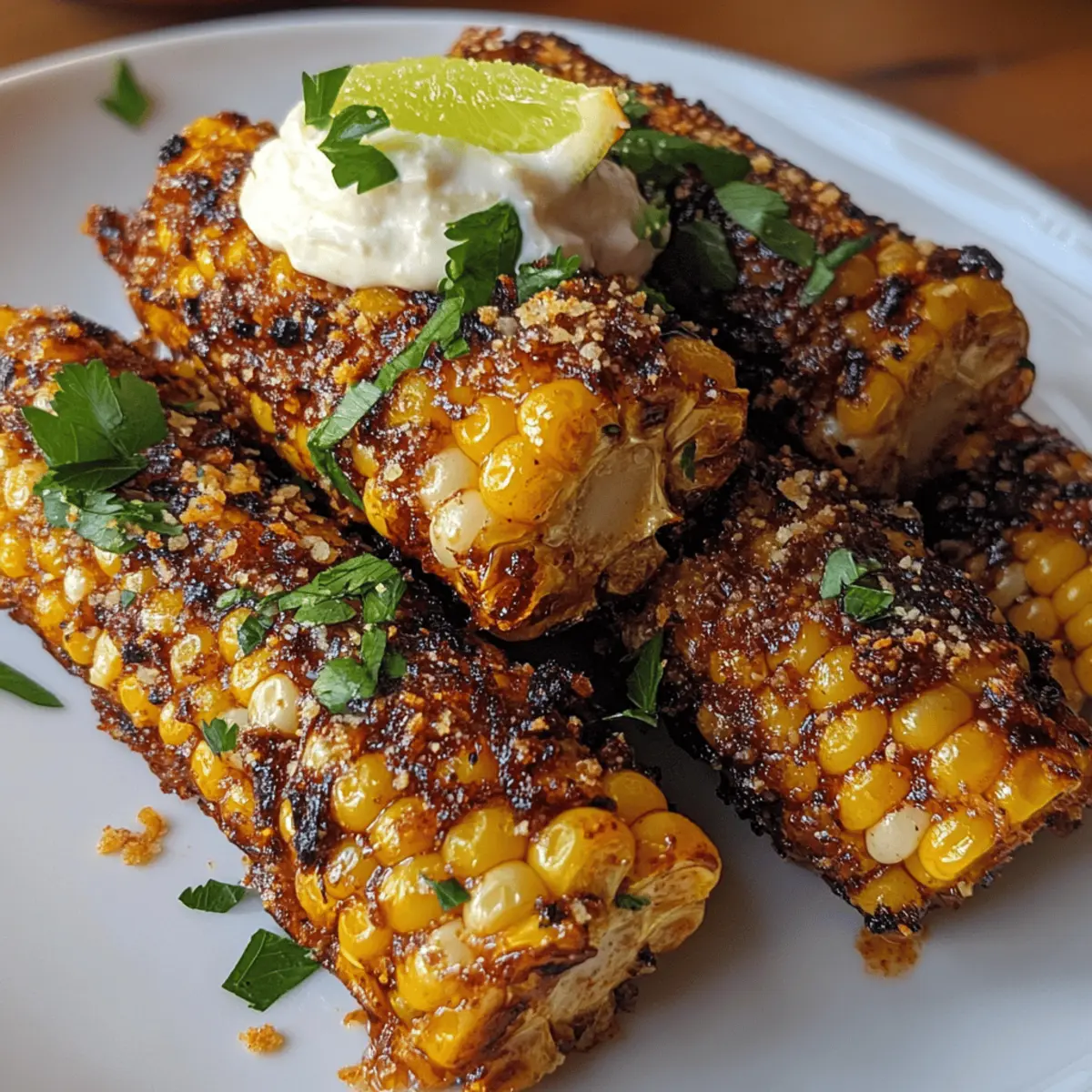Vegane Maisrippchen mit Chili-Butter genießen