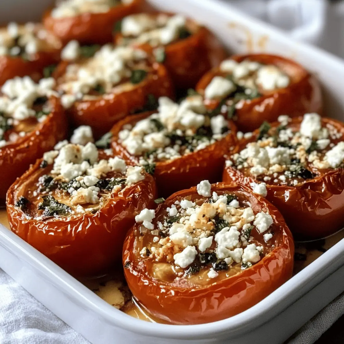 Einfaches Tomaten Rezept für Baked Tomatoes