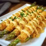 Knuspriger Spargel mit Parmesanpanade