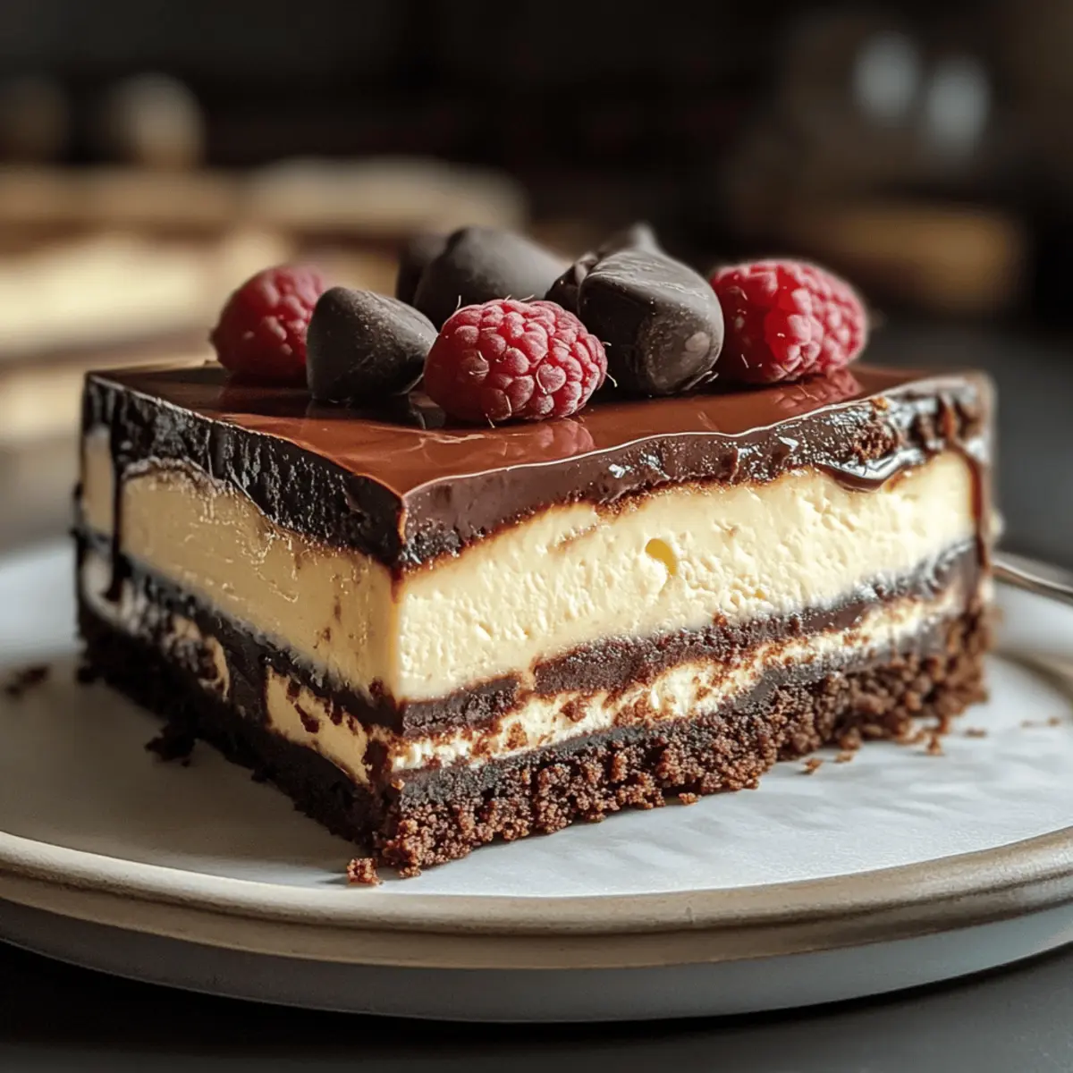 Brownie Käsekuchen: Ein himmlischer Genuss