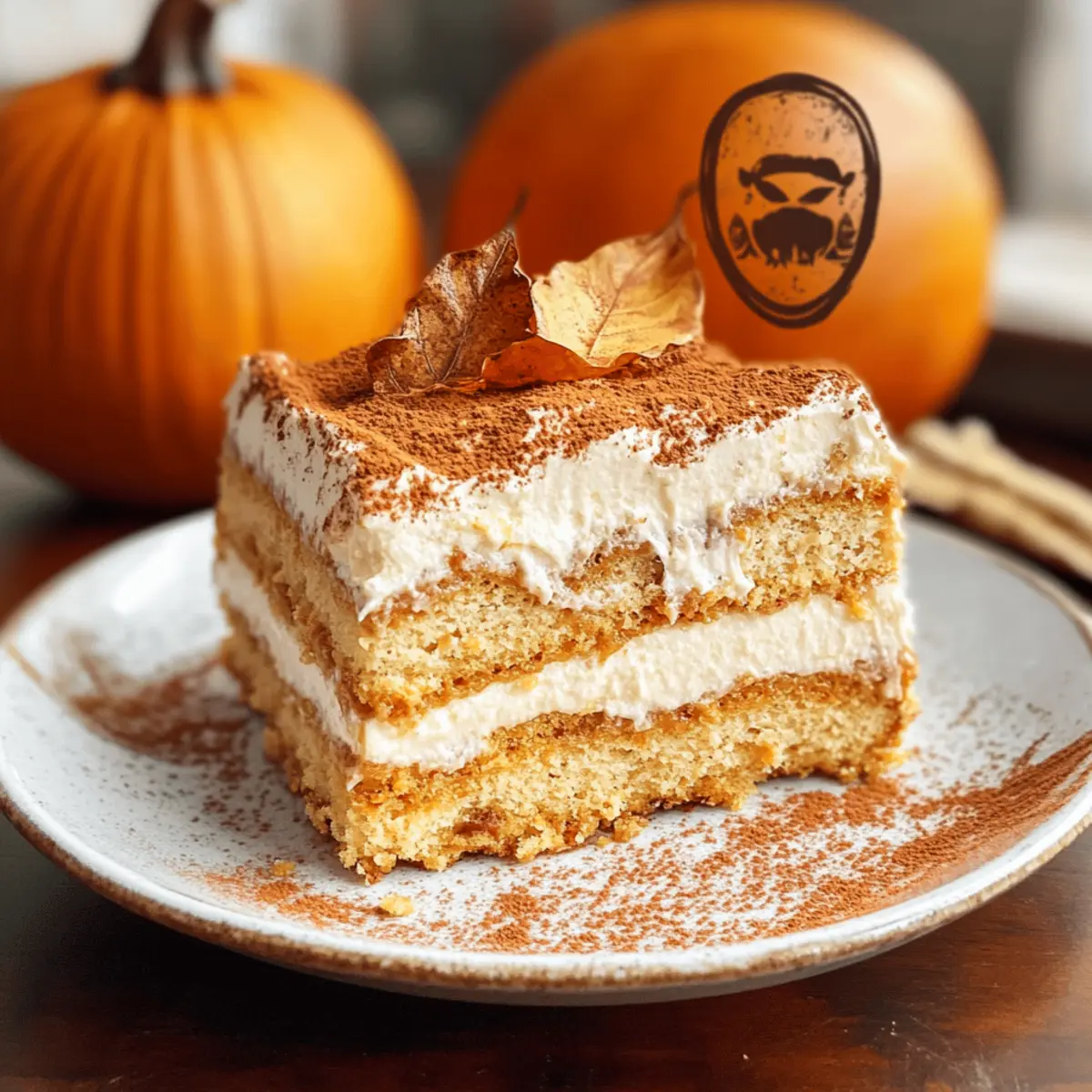 Veganes Kürbisgewürz-Tiramisu für den perfekten Herbst