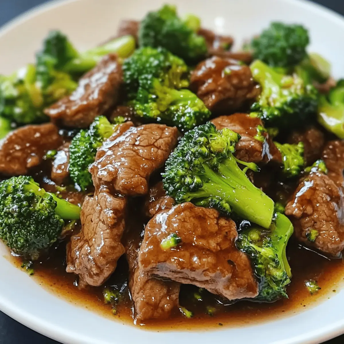 Rindfleisch-Brokkoli-Pfannengericht-Sauce: Lecker & Schnell