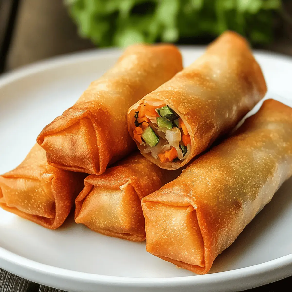Crispy Air Fryer Frühlingsrollen Rezept für Genüsse