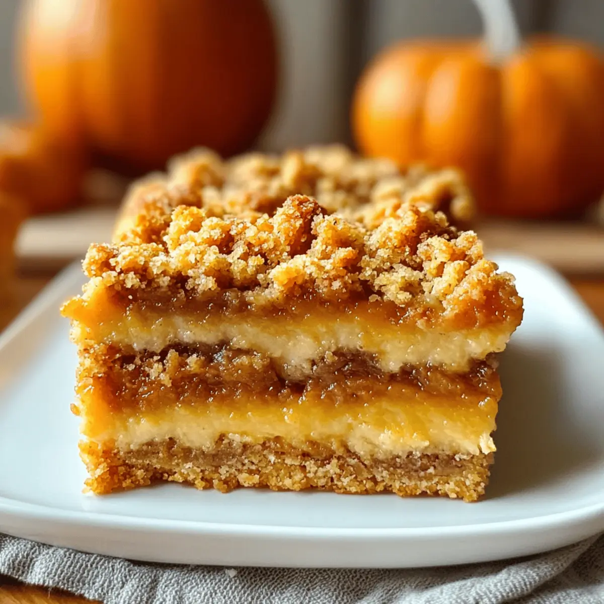 Kürbis Streusel Riegel: Leckeres Herbstrezept