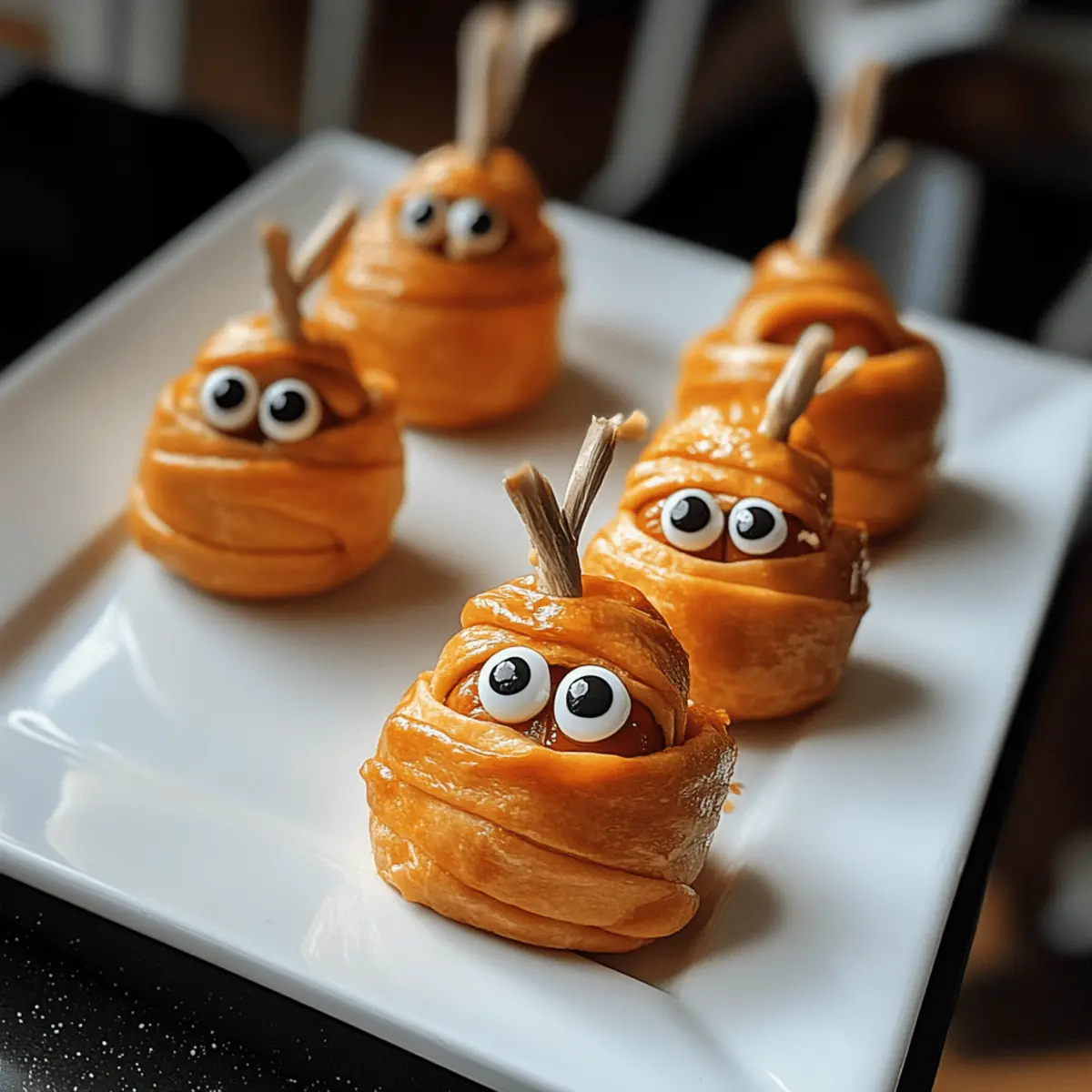 Gespenstisches Halloween Fingerfood für Gruselige Partys