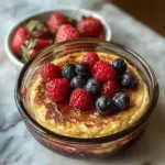 Gebackene Protein-Pfannkuchen-Bowls