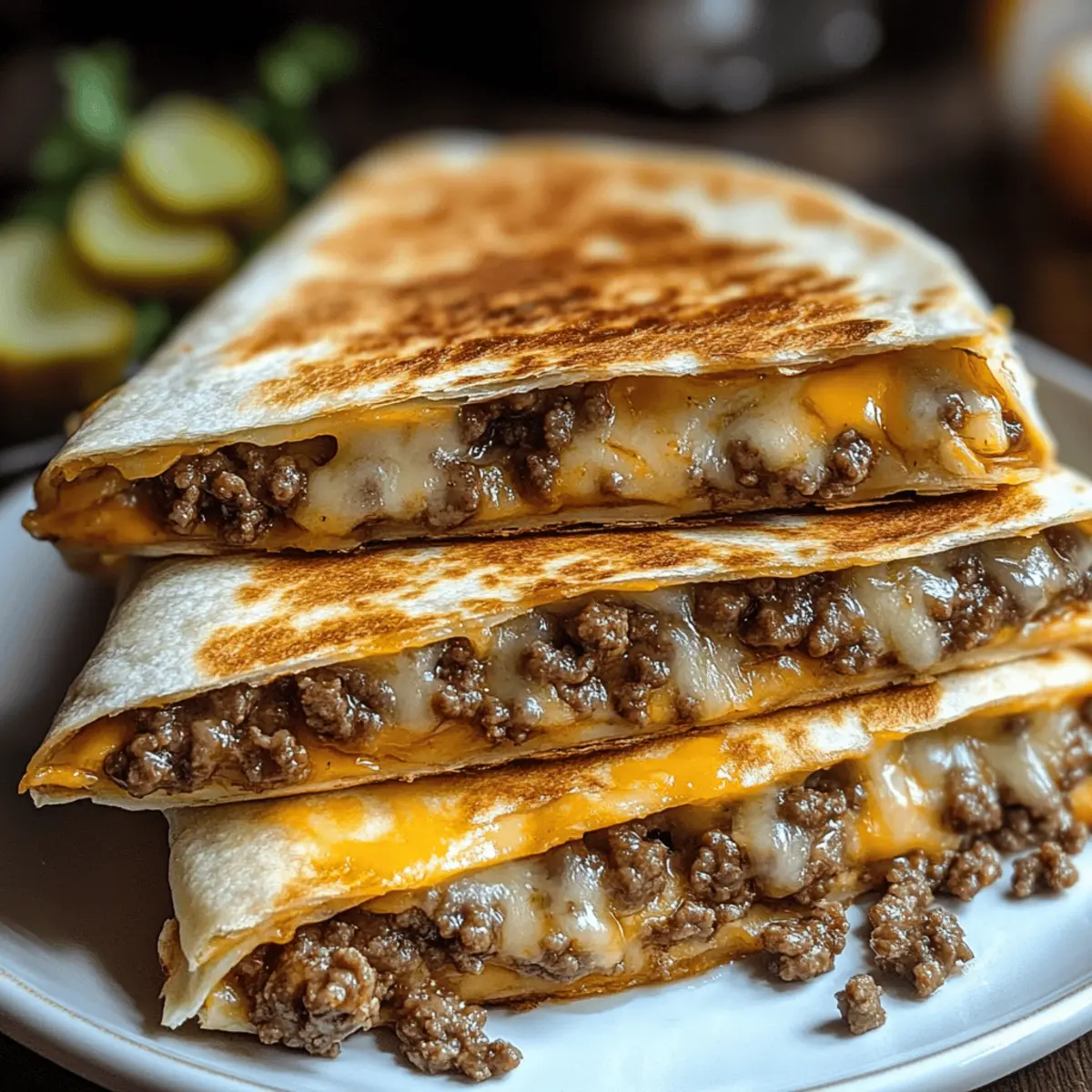 Smashburger Quesadillas – Deftige Vielfalt Entdecken