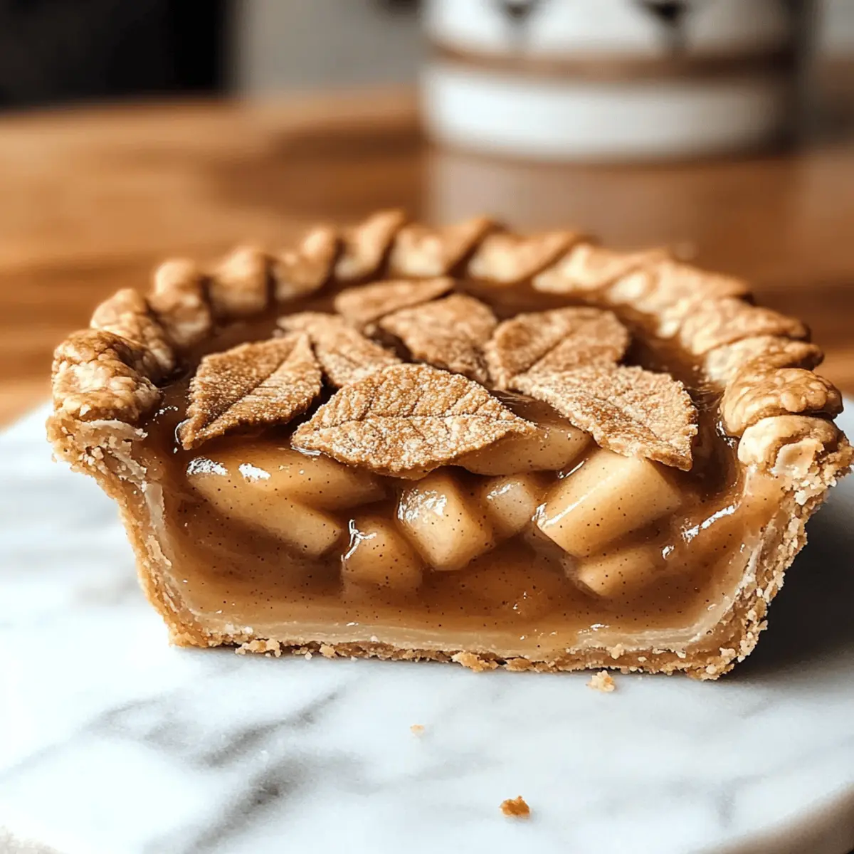 Cremige Apfelbutter-Torte mit Dinkelkruste genießen