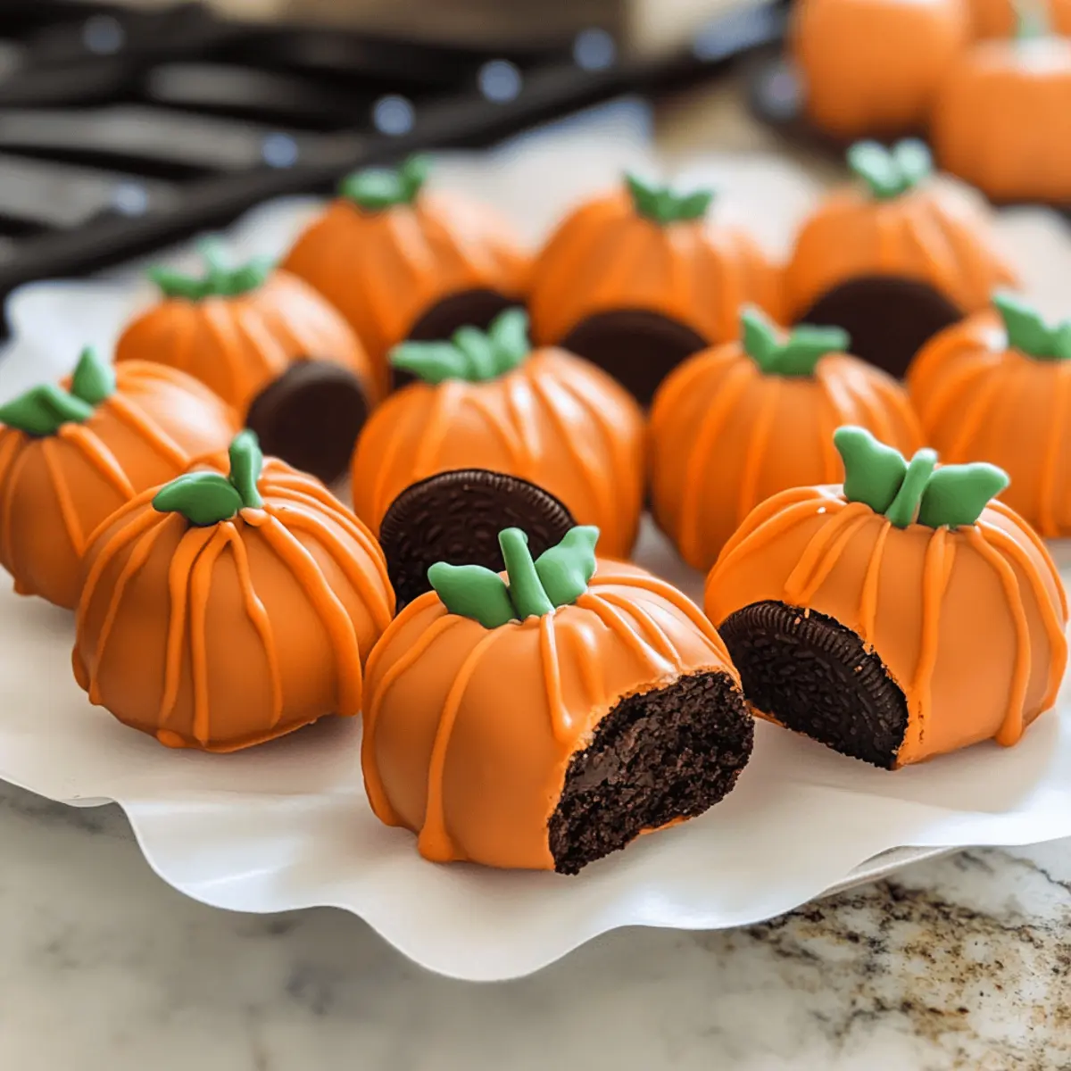 Kürbis Oreo Kugeln für den perfekten Herbstgenuss