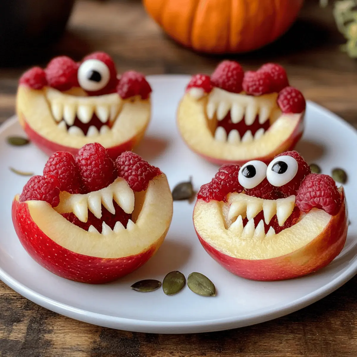 Halloween-Zähne für spassige Kinderleckereien