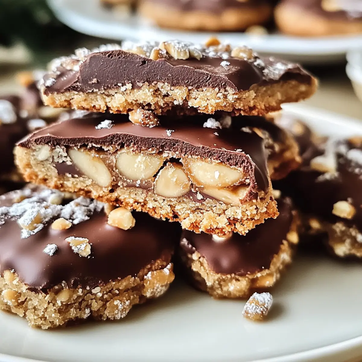 Beste Nougat-Plätzchen für die Festtage genießen