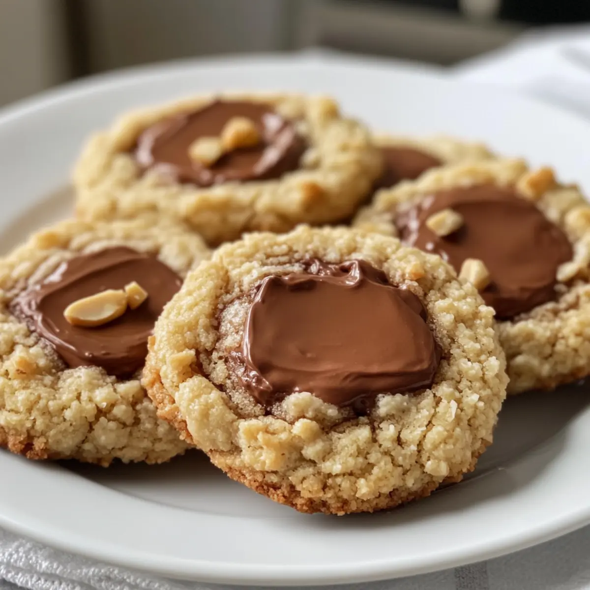 Haselnussplätzchen mit Nutella ganz einfach selbstgemacht