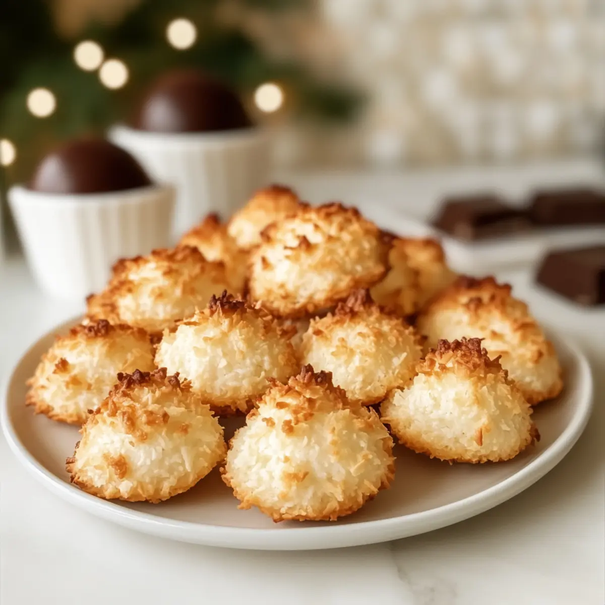 Kokosmakronen Rezept für die besten Feiertagsplätzchen