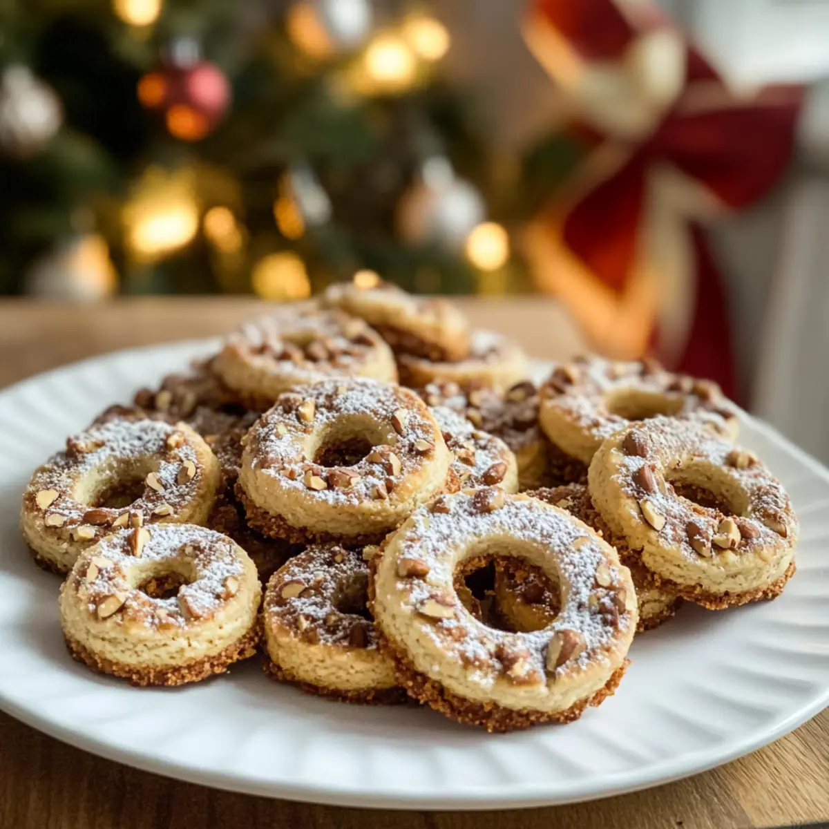 Mürbe Nusskringel Plätzchen für Festliche Genussmomente